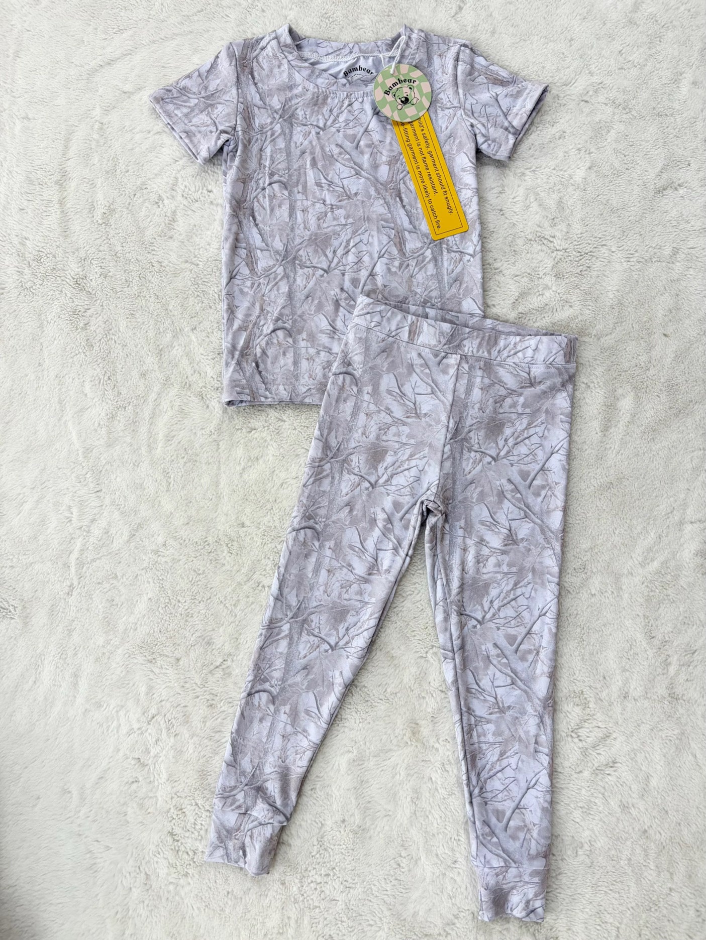 Vintage Camo SS/Pants Two-Piece
