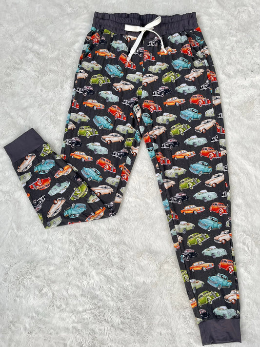 Vintage Cars Adult Joggers