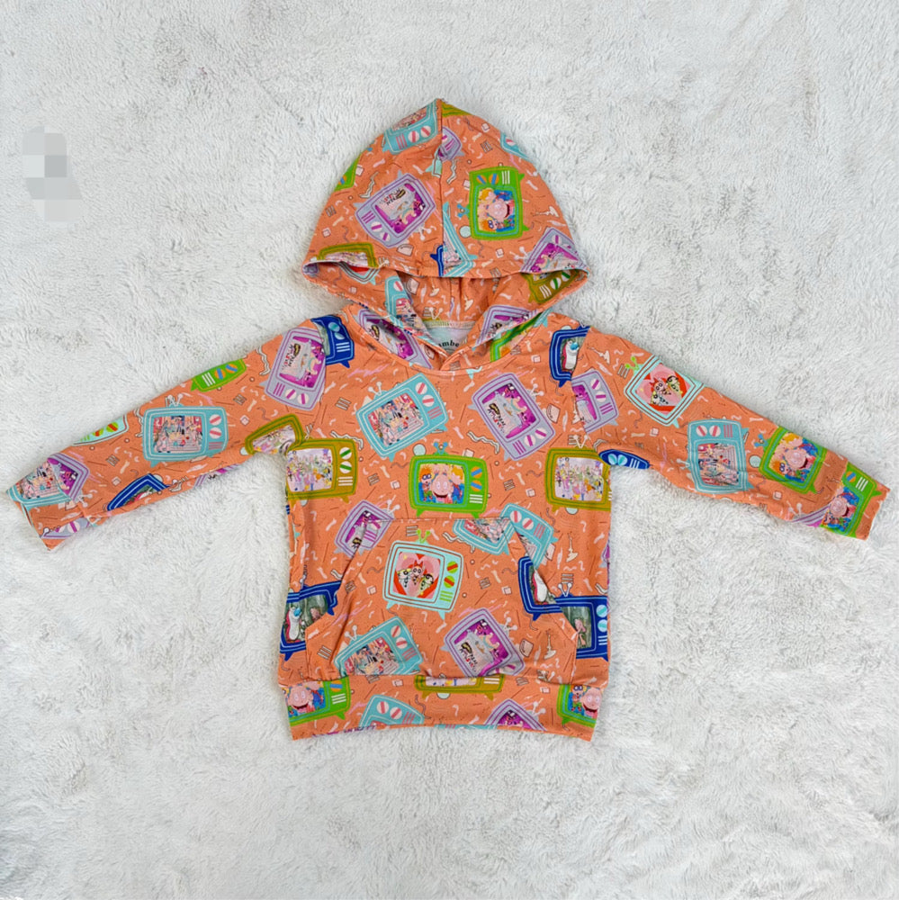 Saturday Morning Cartoons Hoodie