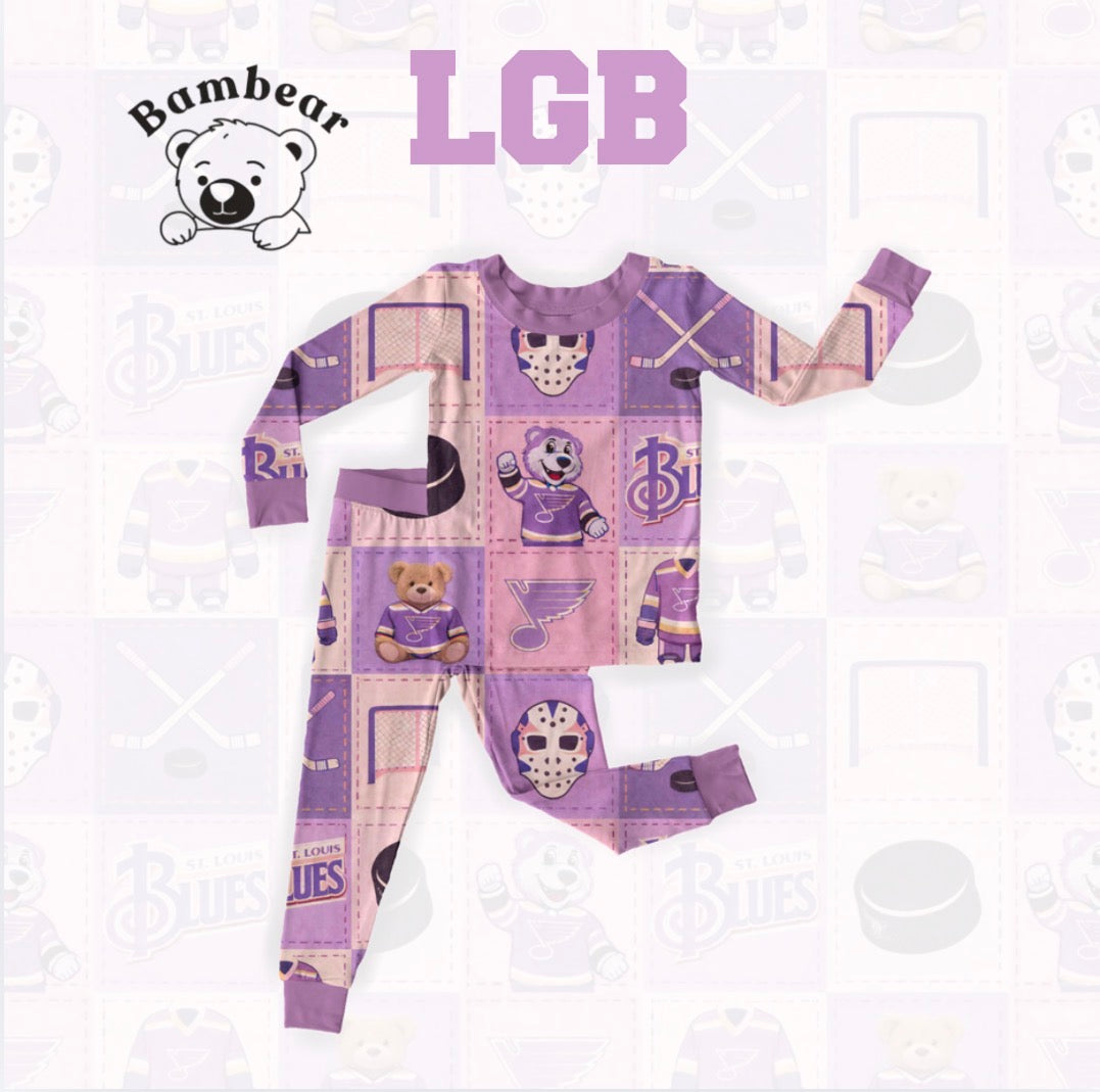 LGB Pink LS/Pants Two-Piece