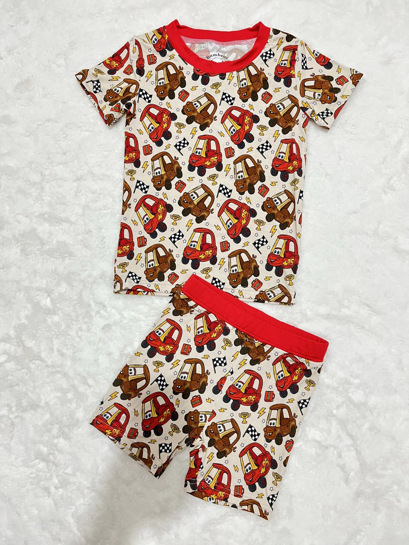 Mini Racers SS/Shorts Set