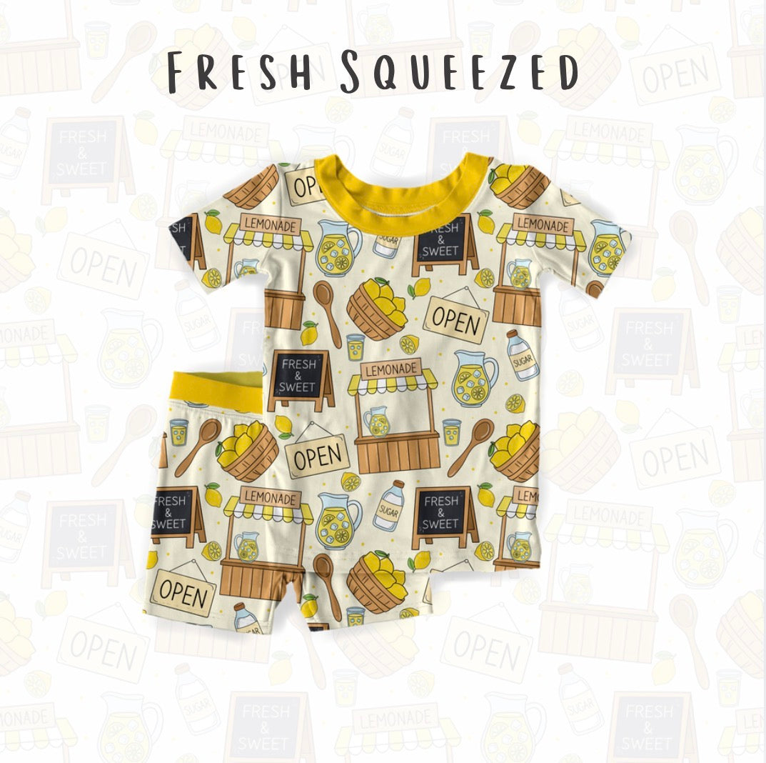 Fresh Squeezed SS/Shorts Two-Piece Preorder