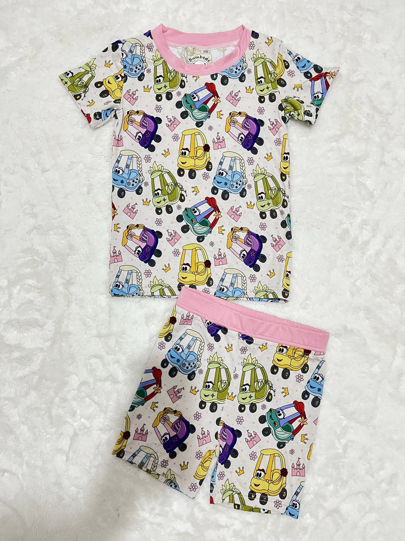 Once Upon A Coupe SS/Shorts Set