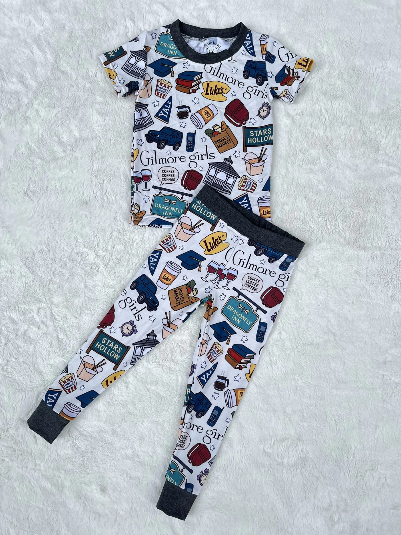 Welcome to Stars Hollow SS/Pants Set