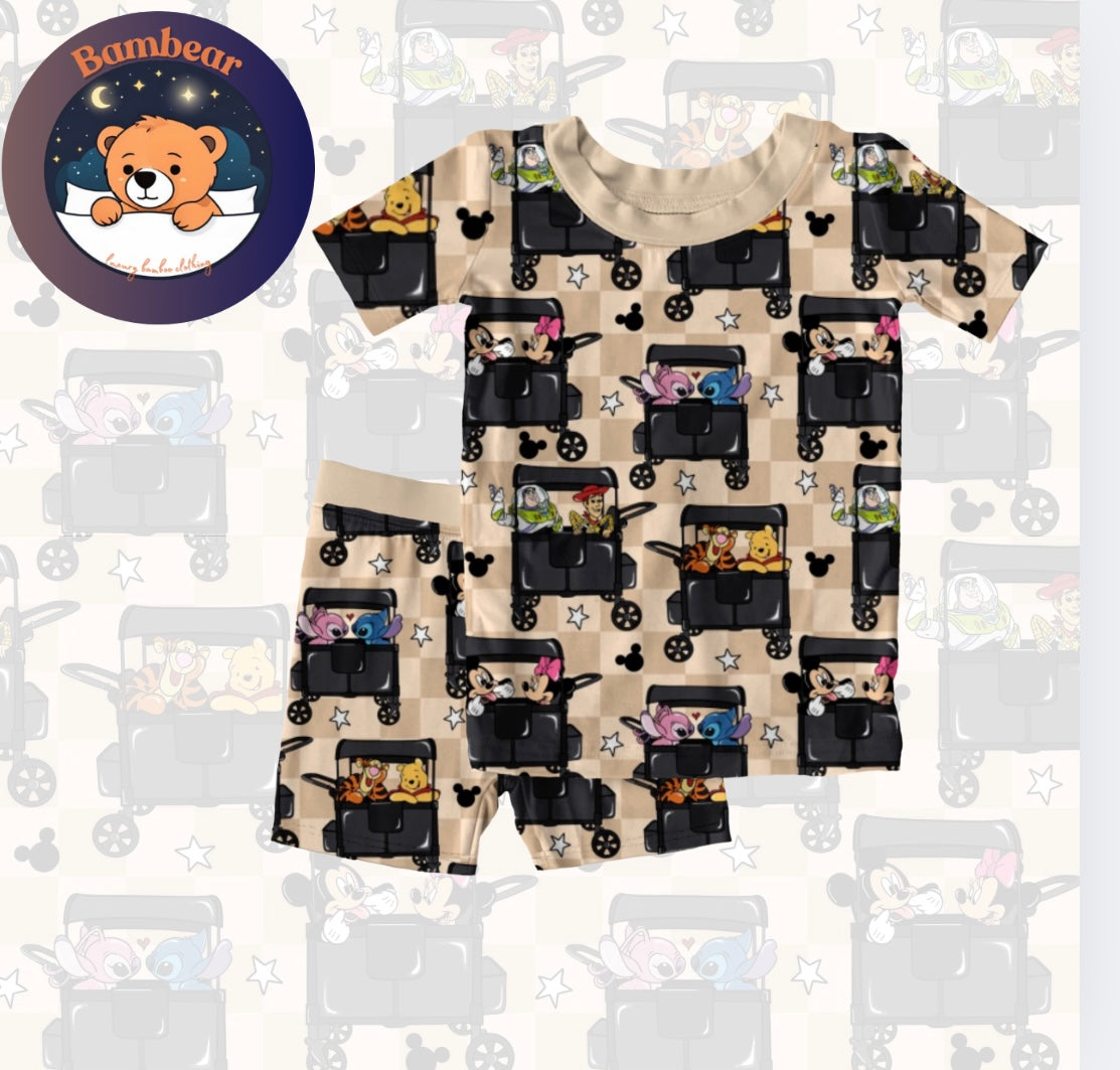 Magic on Wheels SS/Shorts Set