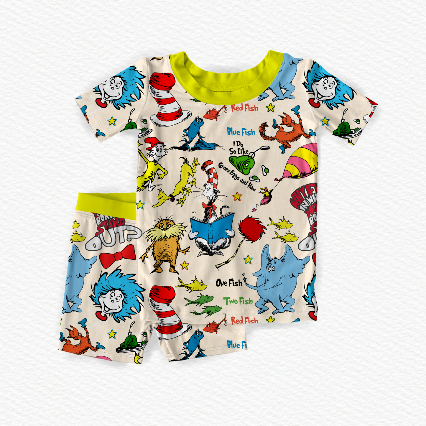 Rhymes & Bedtimes SS/Shorts Set