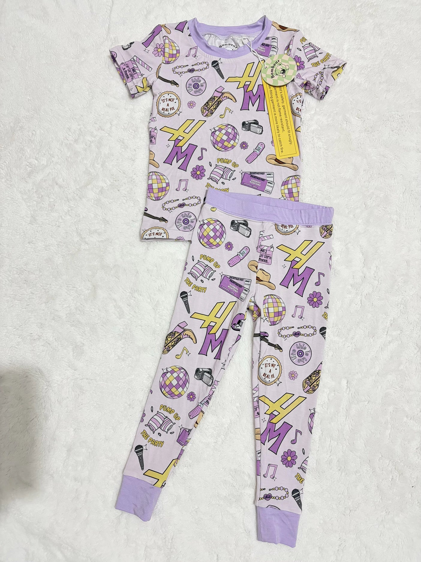 Cheers to 20 Years SS/Pants Two-Piece