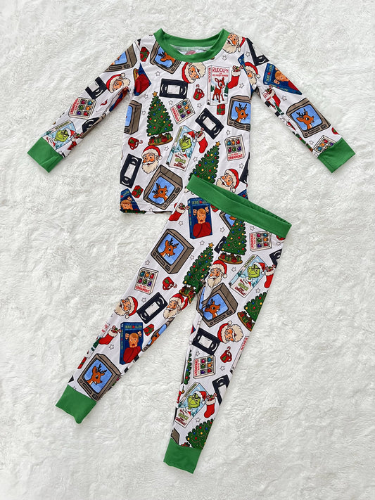 Classic Christmas LS/Pants Set