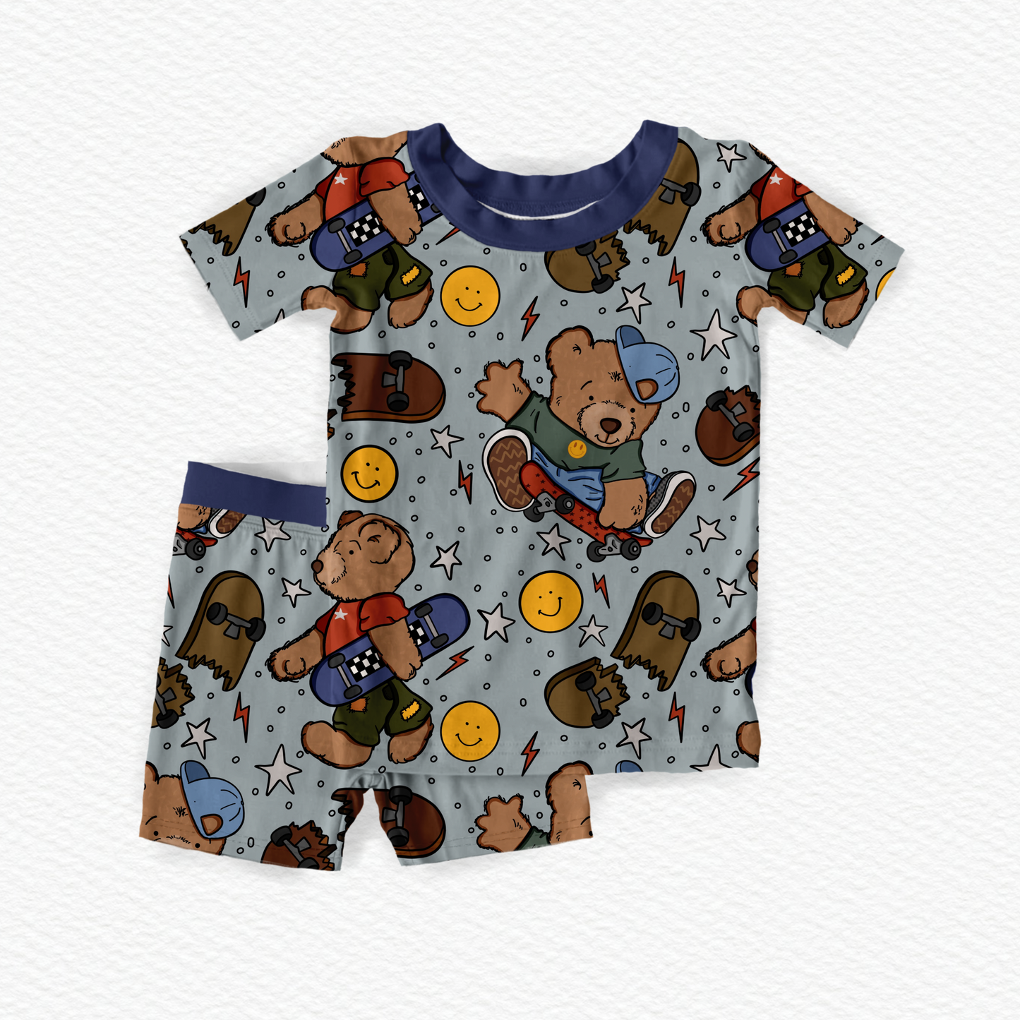 Sk8r Boy SS/Shorts Two-Piece