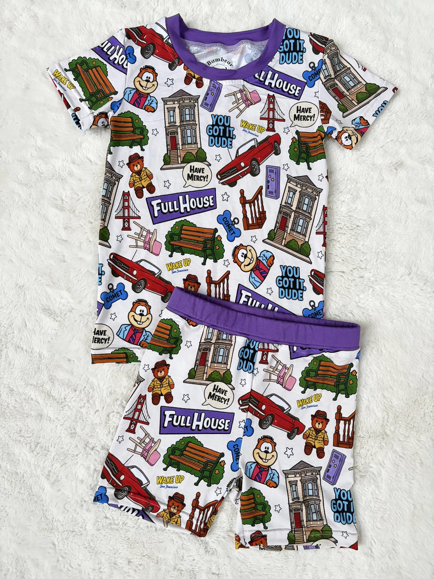 Everywhere You Look SS/Shorts Set