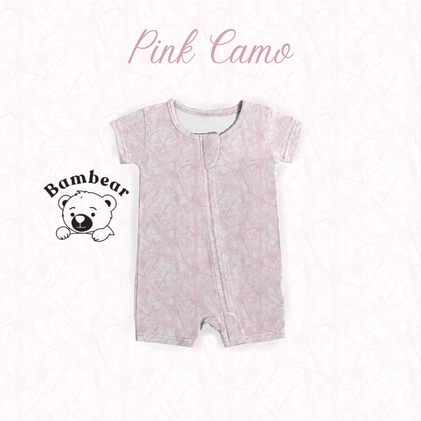 Pink Camo Shortie