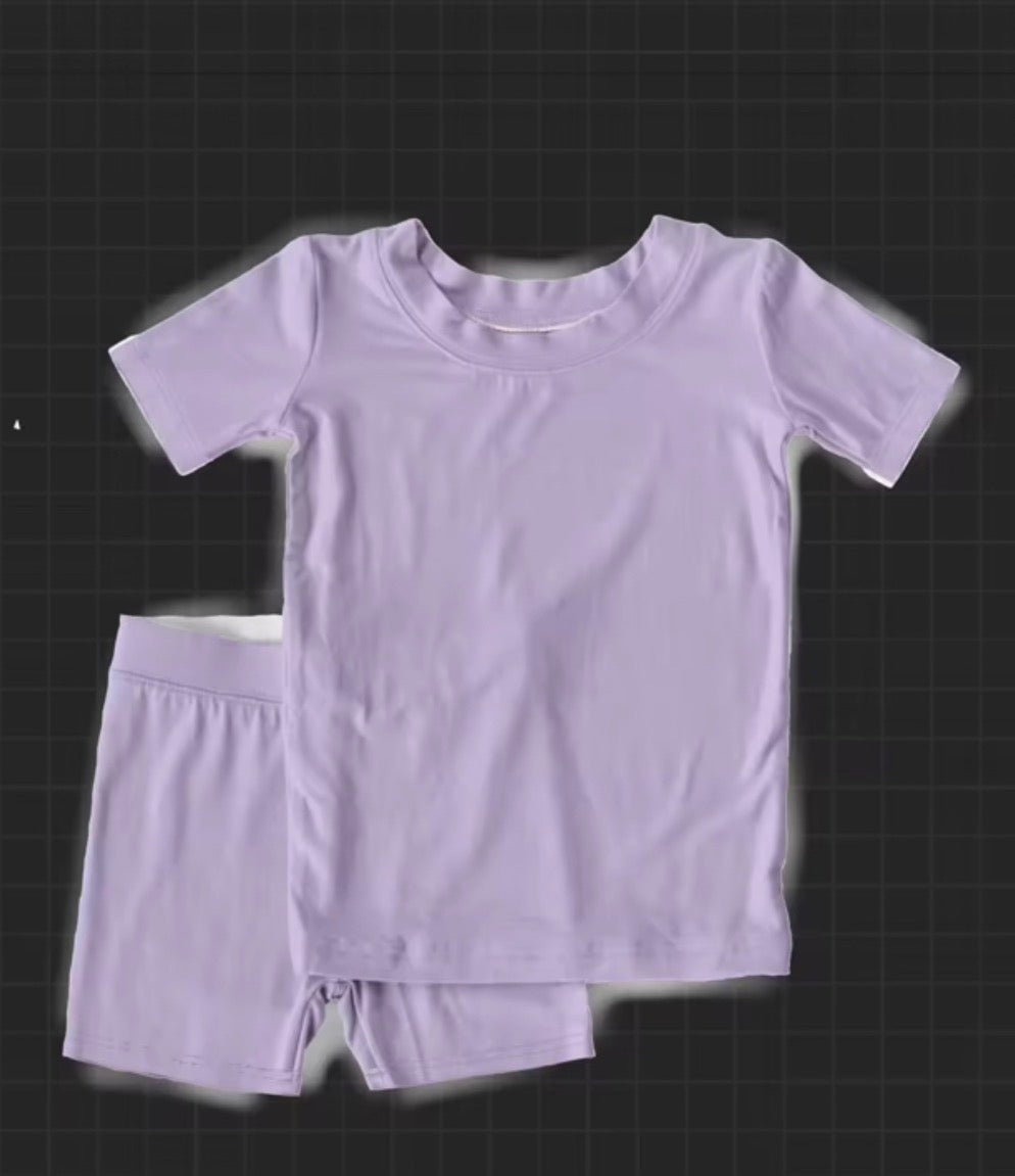Lavender Haze SS/Shorts