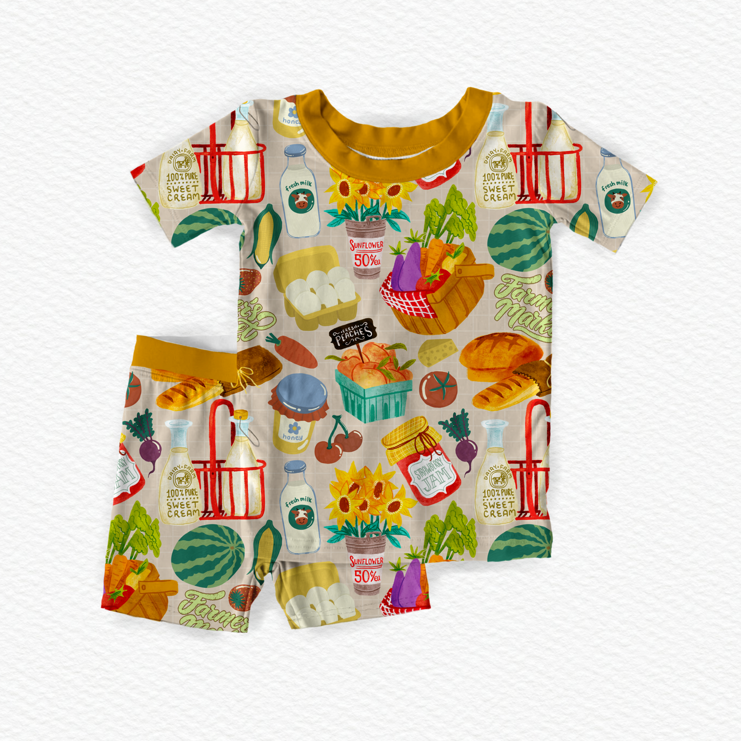 Market Morning SS/Shorts Set Preorder