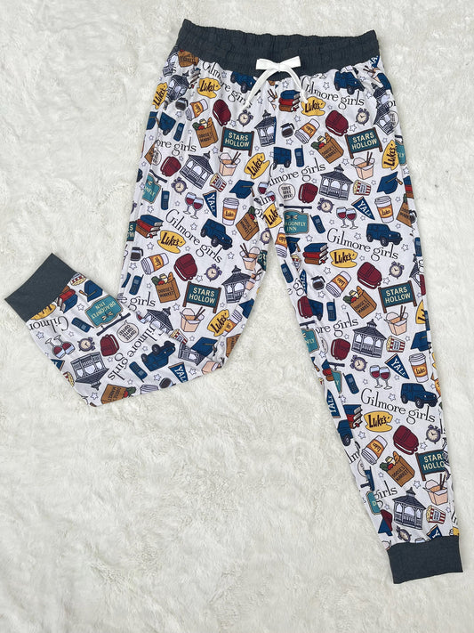 Welcome to Stars Hollow Adult Joggers