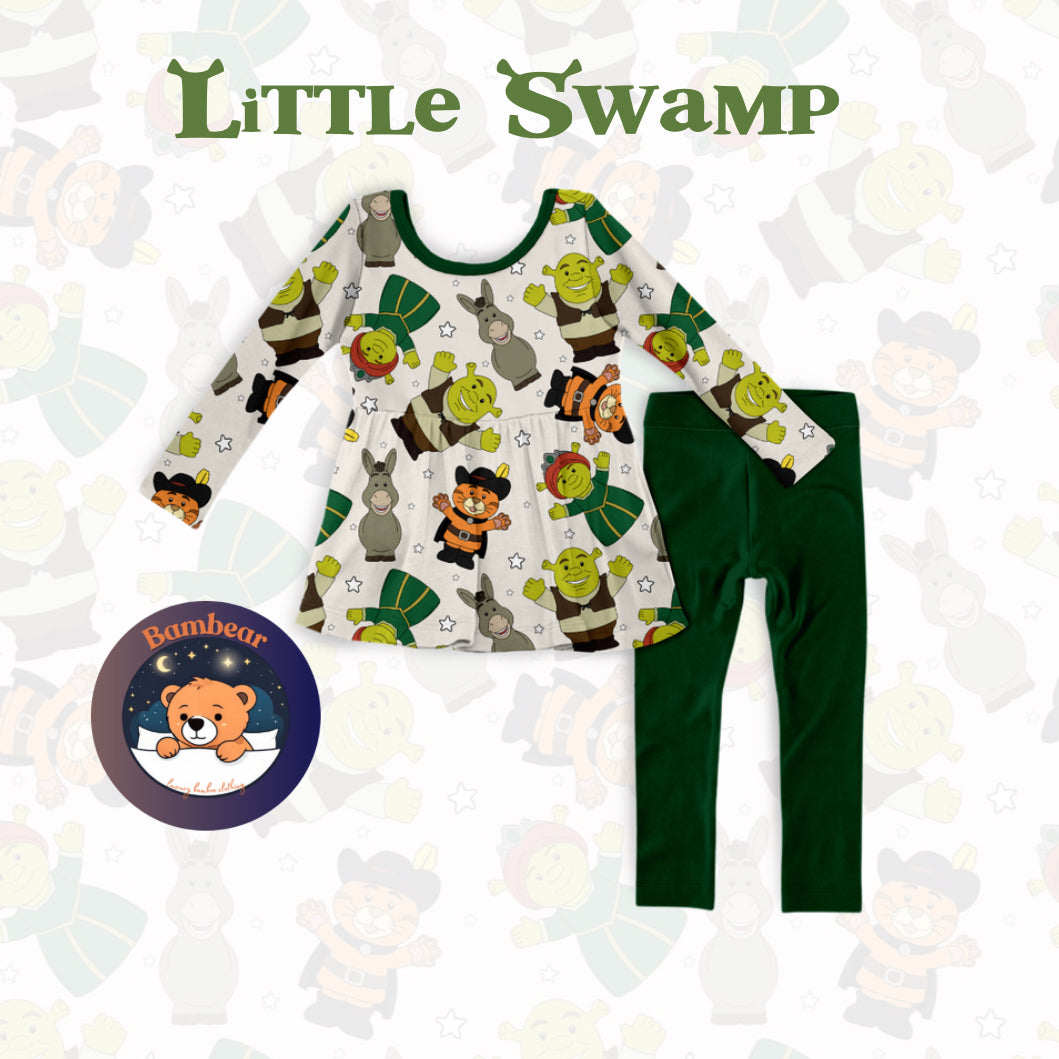 Little Swamp Peplum Set