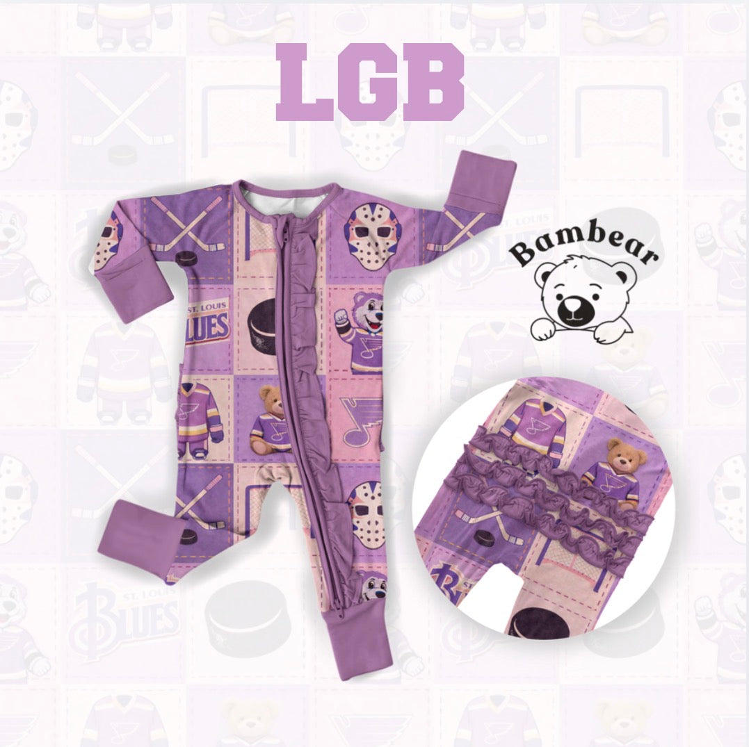 LGB Pink Ruffle Zippy