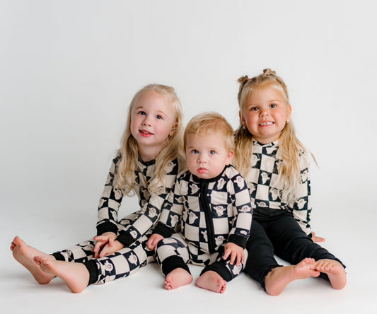 Ghost Checks LS/Pants Set