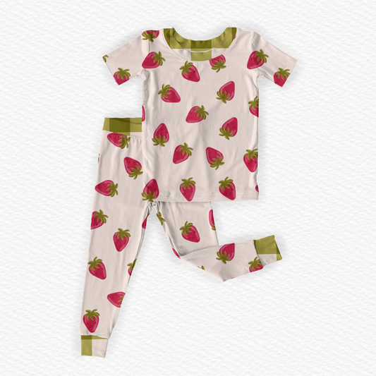 Strawberry Fields SS/Pants Two-Piece