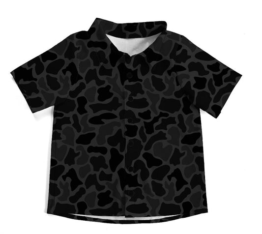 Black Duck Camo Adult Polo