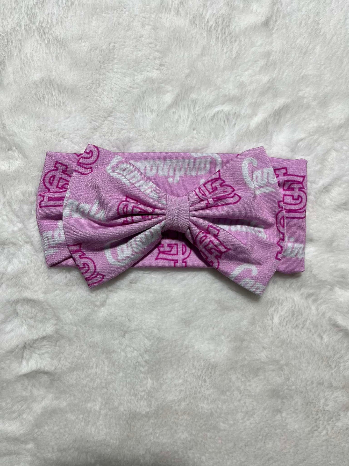 Pink Cards Bow