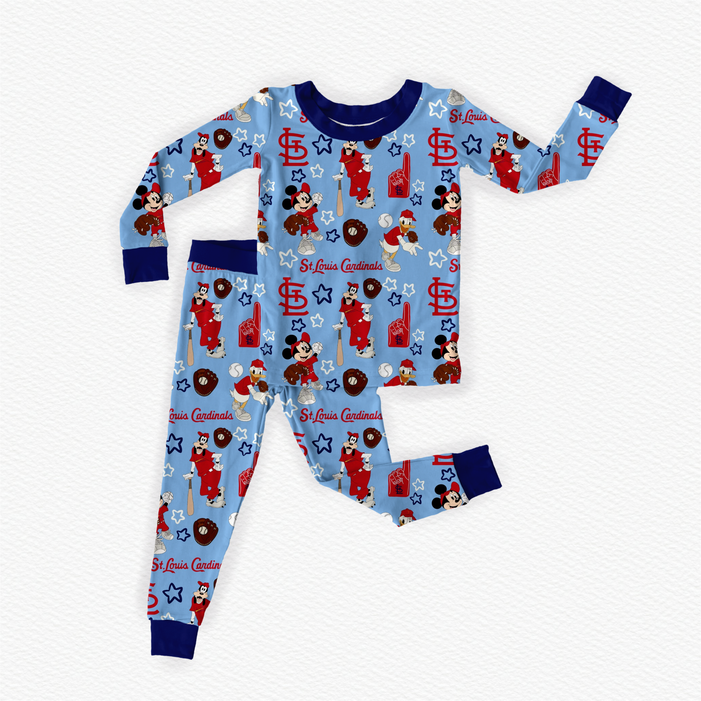 Cards Clubhouse LS/Pants Two-Piece Preorder