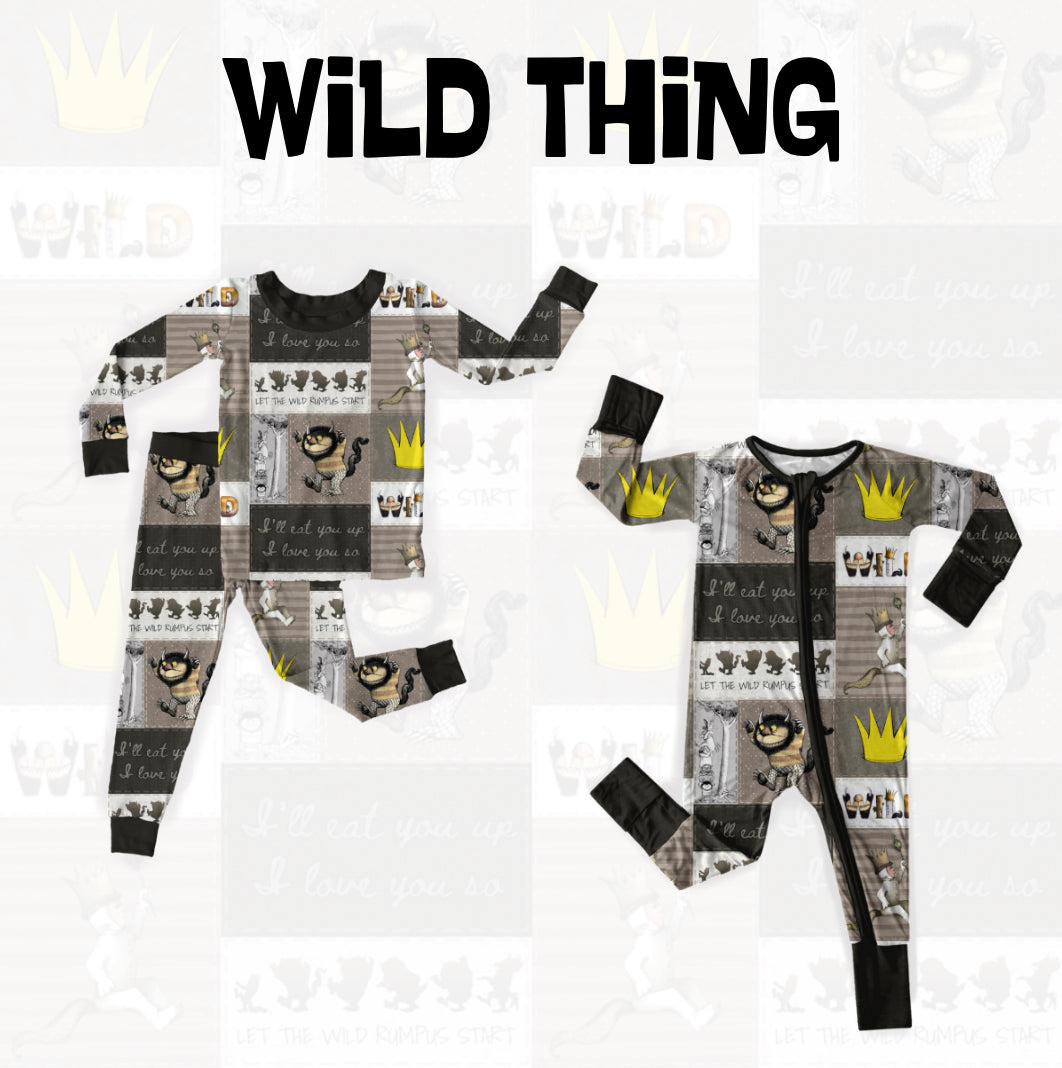 Wild Thing LS/Pants Two-Piece Preorder