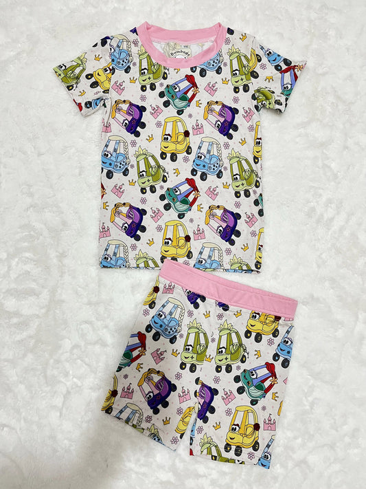 Once Upon A Coupe SS/Shorts Set