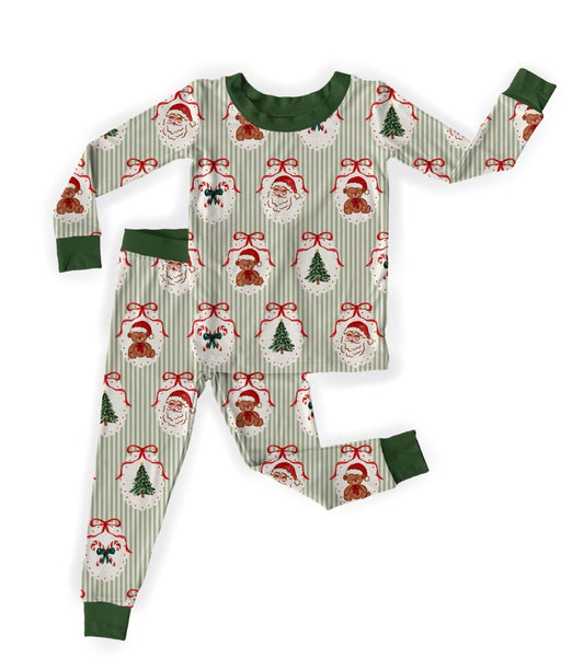 Bows of Holly LS/Pants Two-Piece Preorder