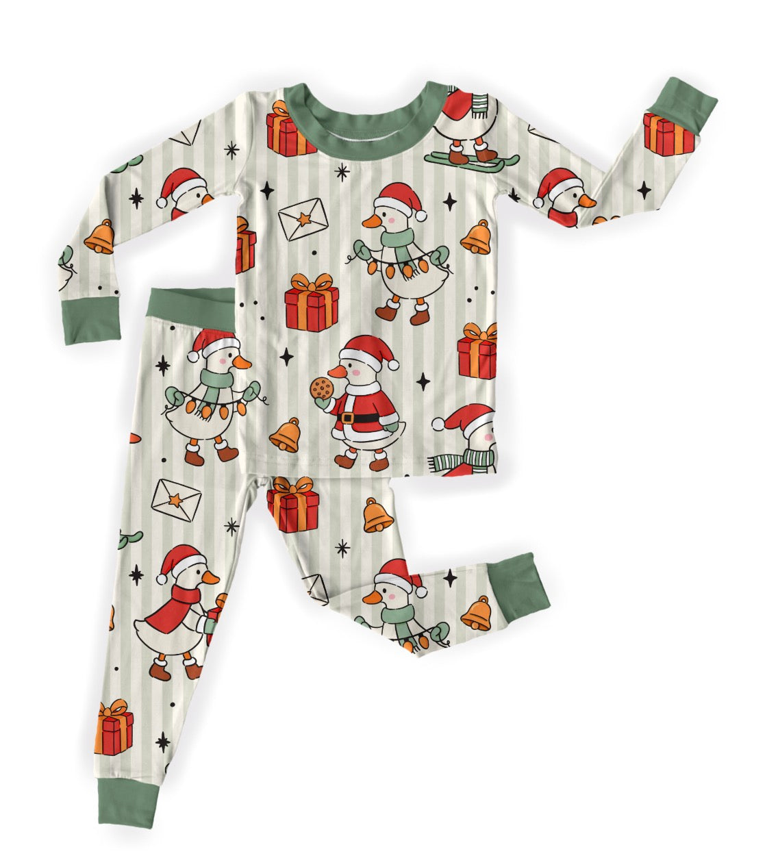 Christmas Goose LS/Pants Two-Piece Preorder