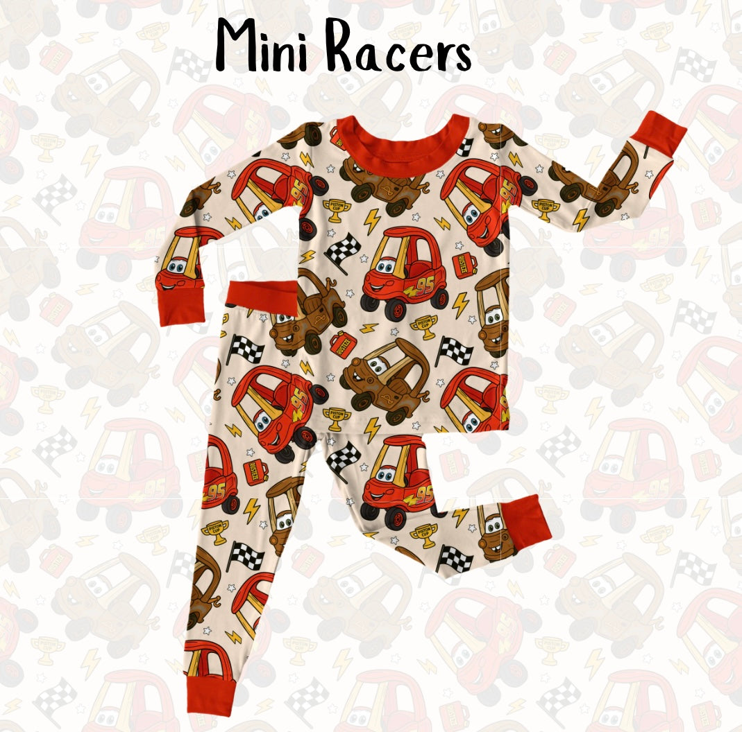 Mini Racers LS/Pants Set