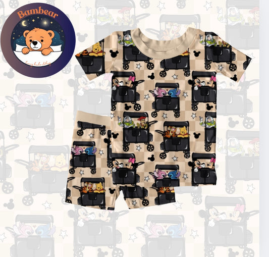 Magic on Wheels SS/Shorts Set