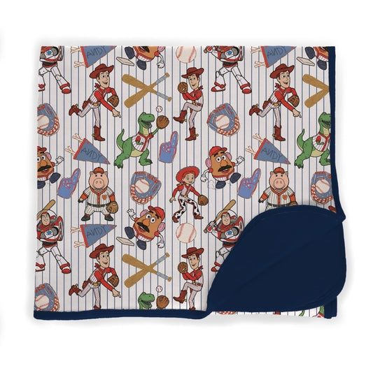 Baseball Story 50x50 Blanket Preorder