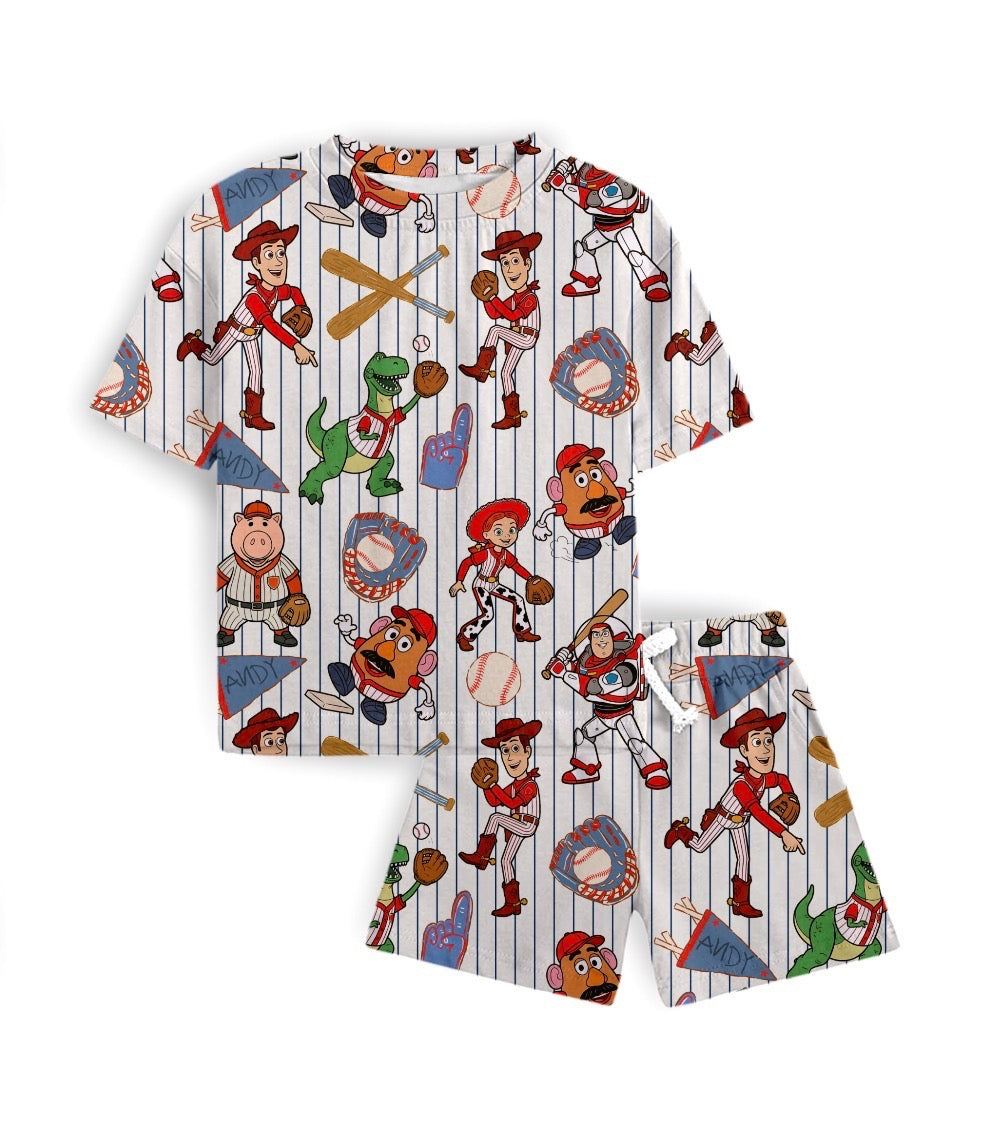 Baseball Story Lounge Set Preorder - Kids