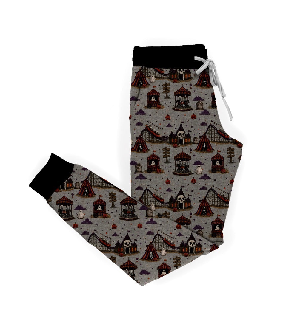 Creepy Carnival Adult Joggers Preorder