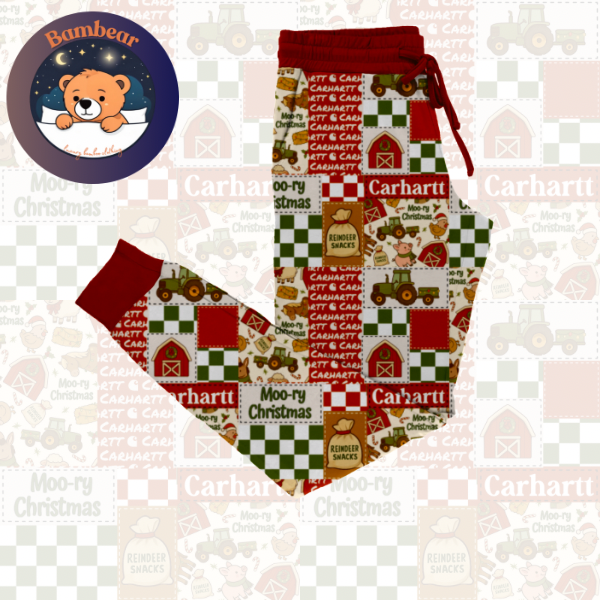 Deck the Stalls Adult Joggers Preorder